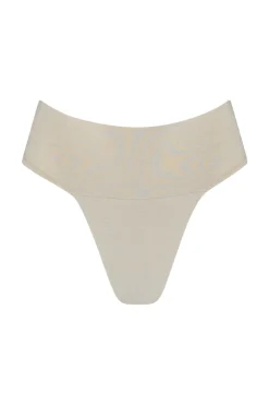 Toast Swim Banded Waist Bottom - Shimmer