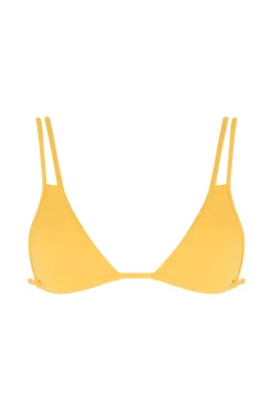 Toast Swim Double Strap Bikini Top - Daffodil