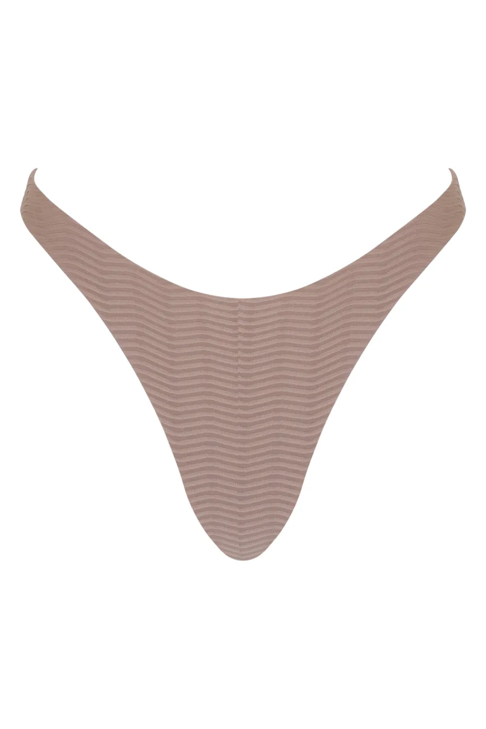 Toast Swim High Hip Bikini Bottom - Natural Wave
