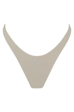 Toast Swim High Hip Bikini Bottom - Shimmer