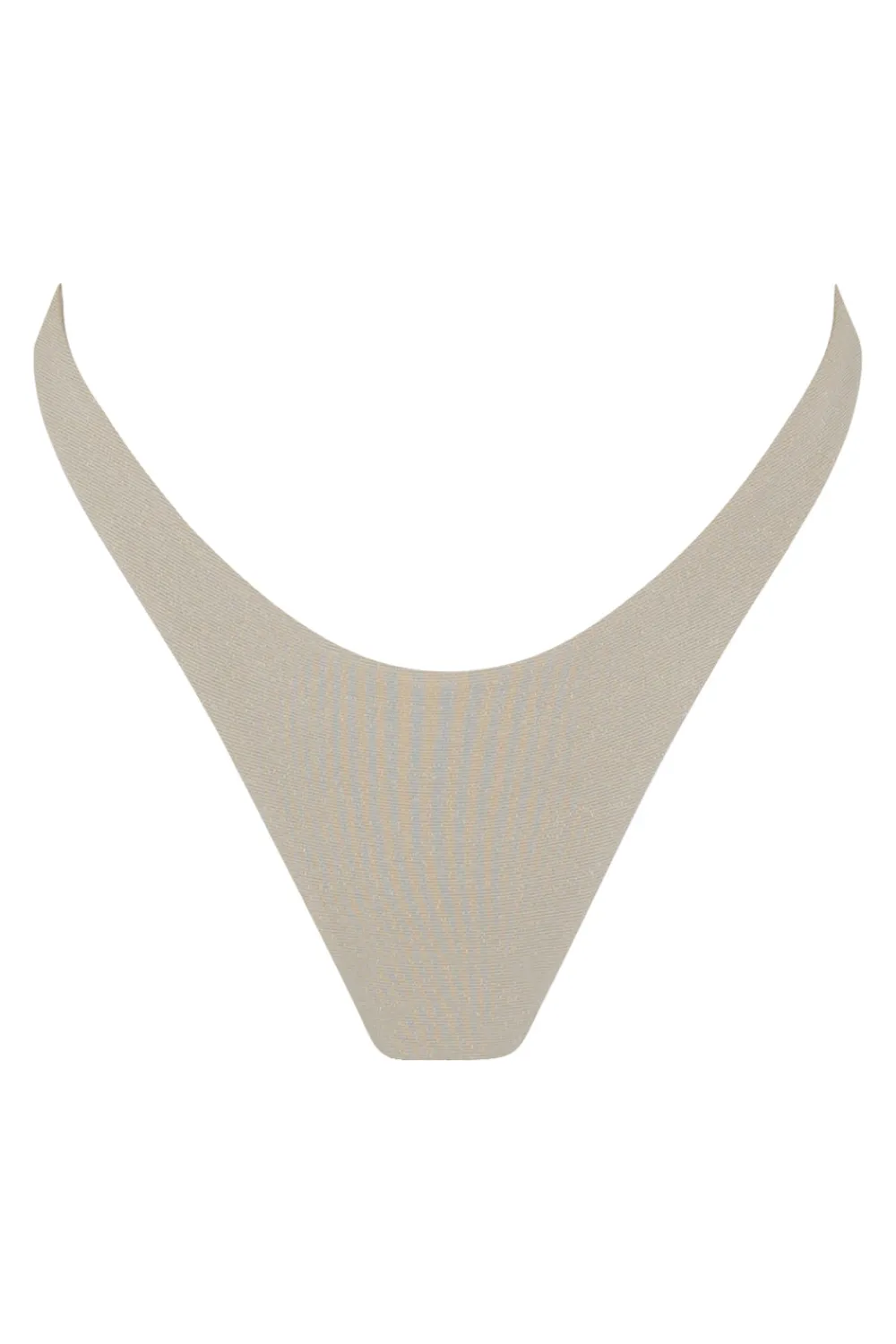 Toast Swim High Hip Bikini Bottom - Shimmer