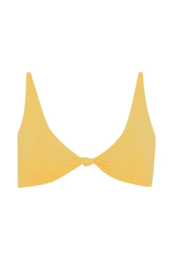 Toast Swim Knot Bikini Top - Daffodil