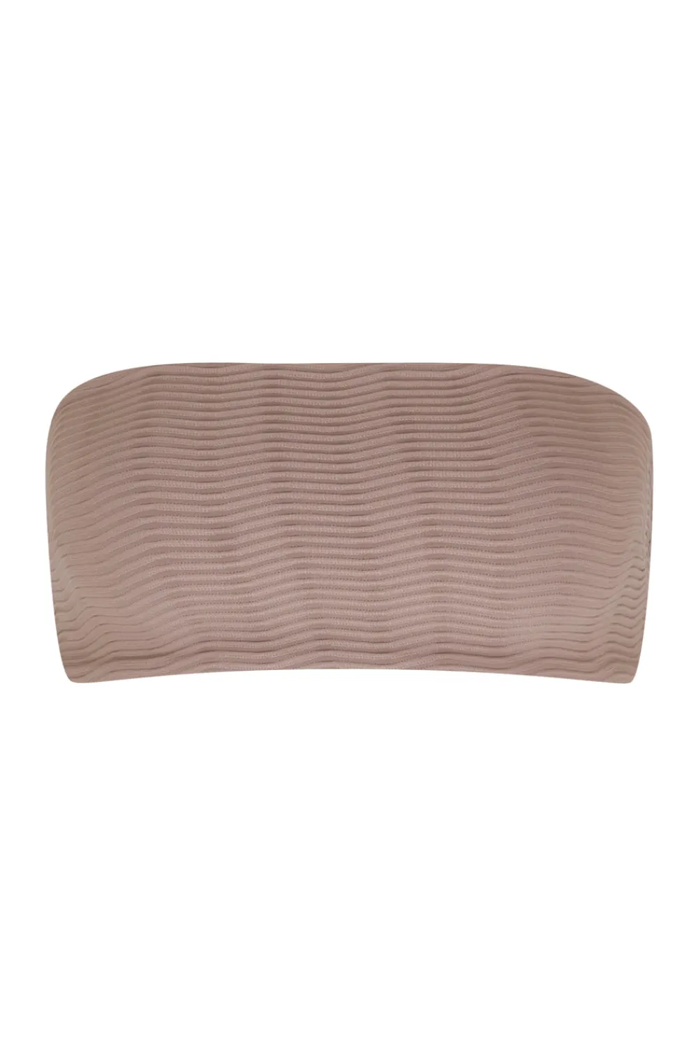 Toast Swim Slide Bandeau Bikini Top - Natural Wave