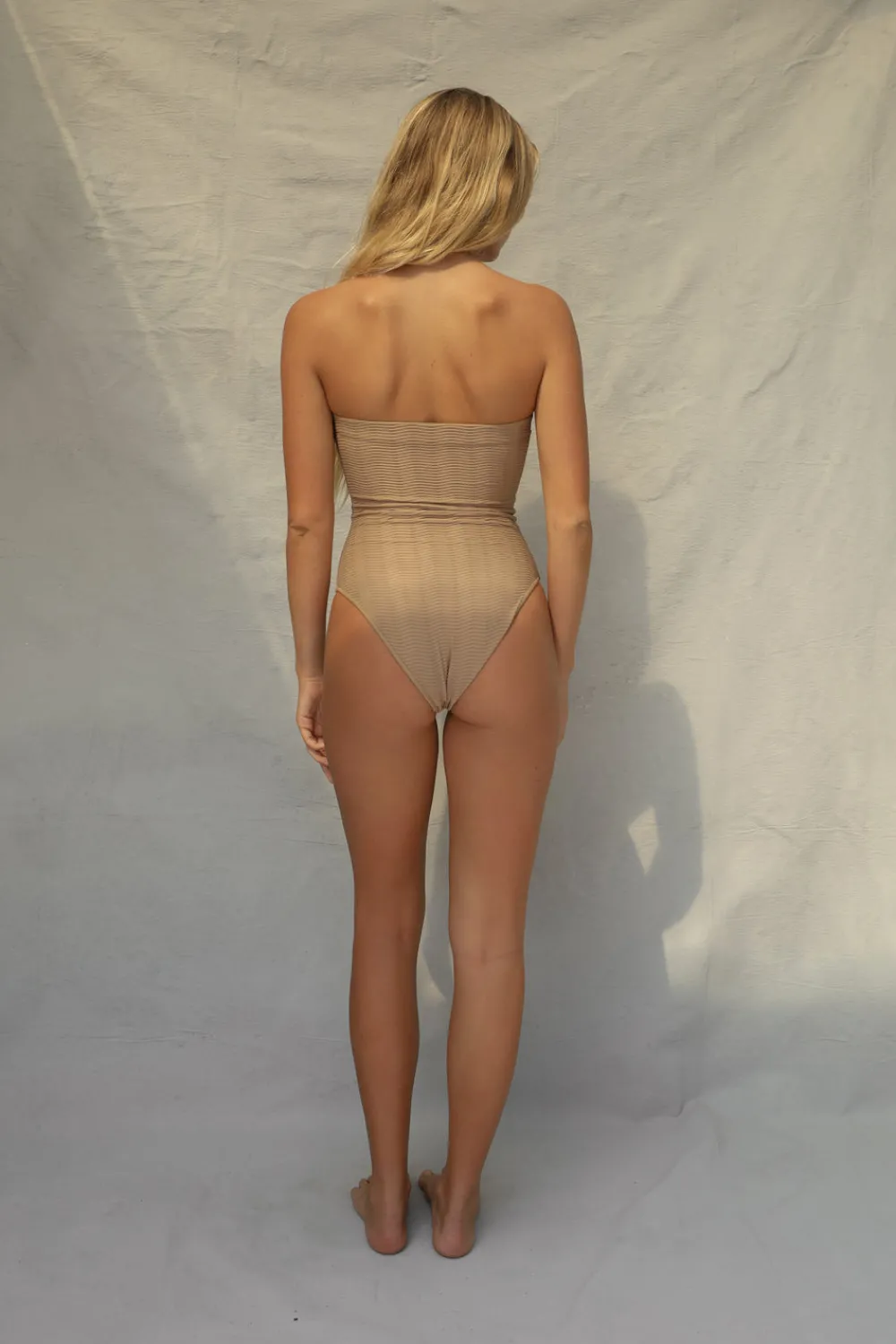Toast Swim Tube One Piece Swimsuit - Natural Wave