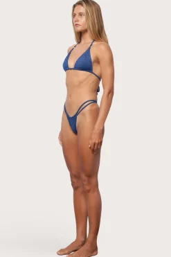 Toast Swim Tunnel Bikini Bottom - Abyss Shimmer